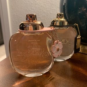 2 bottles of coach perfume